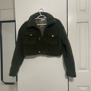 Short faux Shearling Jacket
